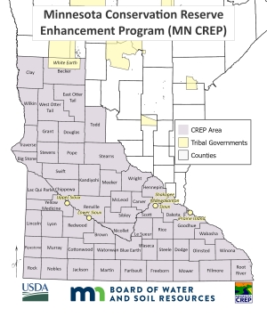 MNCREP easement program eligible area